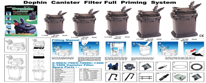 dolphin c-700 canister filter manual